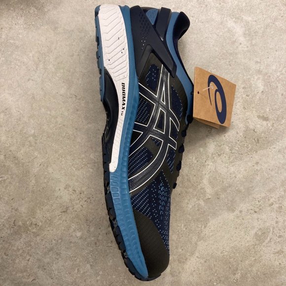 ASICS Men's Gel-Kayano 26 10.5 Extra Wide (4E) - Midnight/Grey Floss - Picture 7 of 10